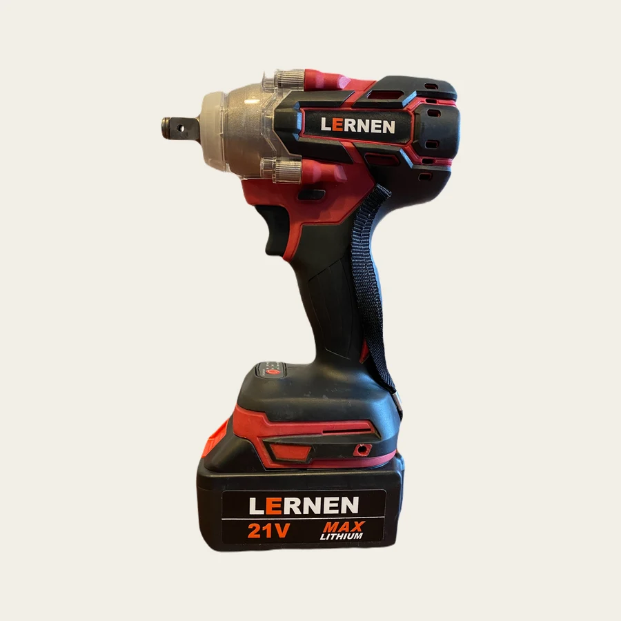 Llave De Impacto 1/2 LERNEN Inalámbrica + 2 Baterías + Accesorios
